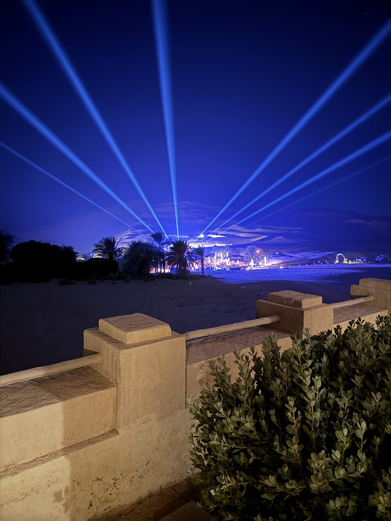 New Year's in the desert.