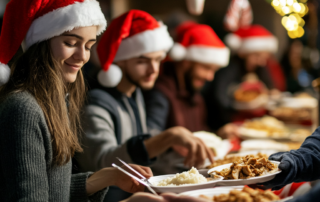 Feeding the needy on the holidays