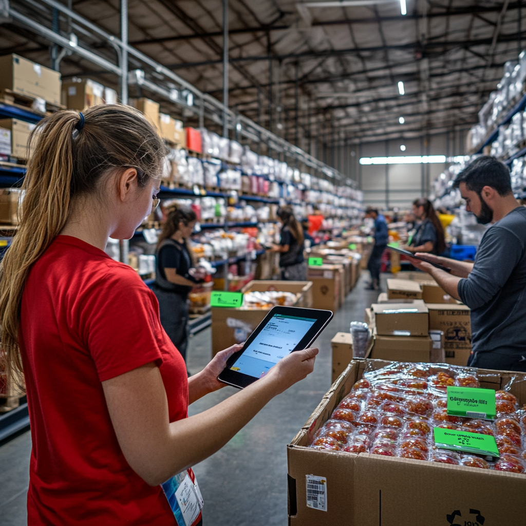technology and food banks