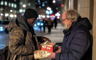 Brendon Pack speaks of homeless help